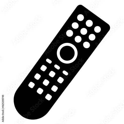 Remote Icon Vector Art Illustration Modern Device Control Design for Creative Projects