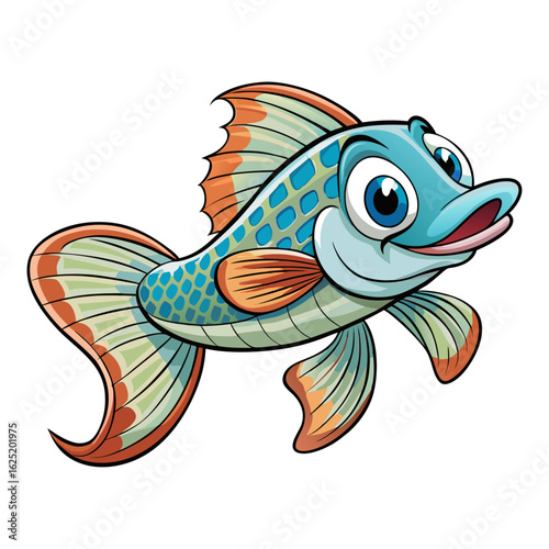vector illustration of fish
