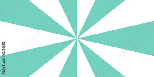 Vector repeat sunburst stripe retro pop starburst flare banner, carton. Abstract background with rays retro starburst and Funky ray elements. Sunburst background vector illustration pattern beam rays.