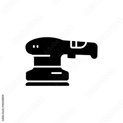 Electric Power Sander Icon for Woodworking and Workshop Surface Prep