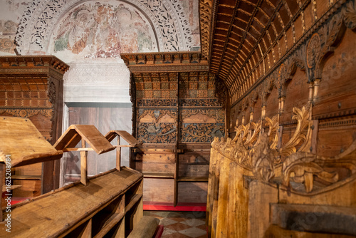 Monastery of Santa Maria in Valle, also known as Tempietto longobardo. Cividale del Friuli, Friuli Venezia Giulia, Italy, Europe.