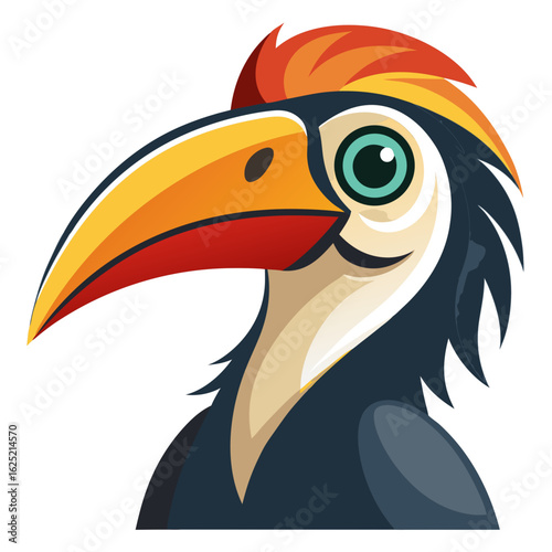 toucan bird vector illustration