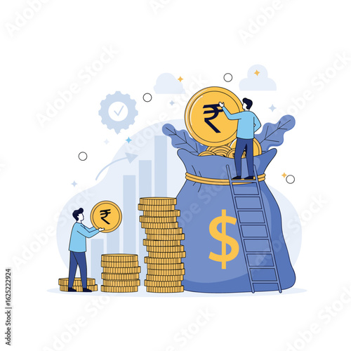 Financial growth and investment strategy building wealth through smart financial decisions