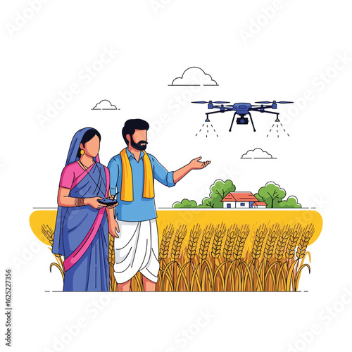 Farmers embracing agricultural technology for enhanced crop yield and farm management