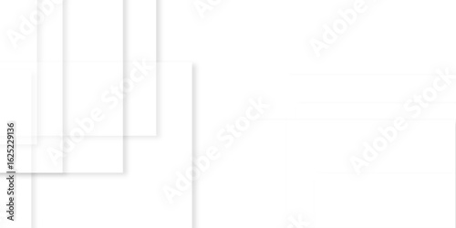 white background with faint geometric lines featuring intersecting patterns. white and grey glossy squares, abstract tech banner design. Graphic design element stripes concept for web, flyer.