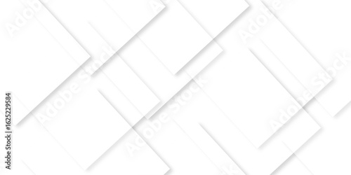 white background with faint geometric lines featuring intersecting patterns. white and grey glossy squares, abstract tech banner design. Graphic design element stripes concept for web, flyer.