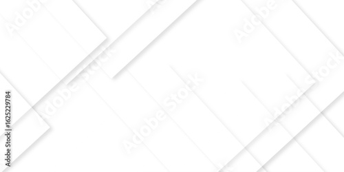 white background with faint geometric lines featuring intersecting patterns. white and grey glossy squares, abstract tech banner design. Graphic design element stripes concept for web, flyer.
