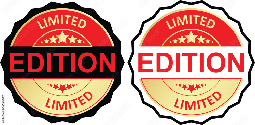 Obraz premium Limited Edition Seals for Authentic Product Labeling