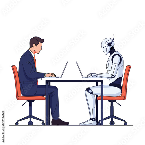 Human and robot collaboration accelerating business growth and innovation for future success