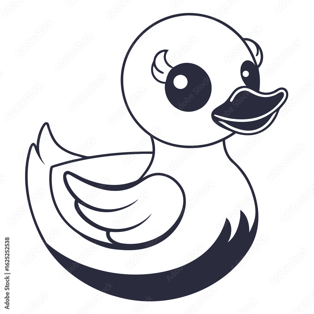 “Classic rubber duck isolated for baby care, playful branding, and children’s product visuals.” “Classic rubber duck isolated for baby care, playful branding, and children’s product visuals.”