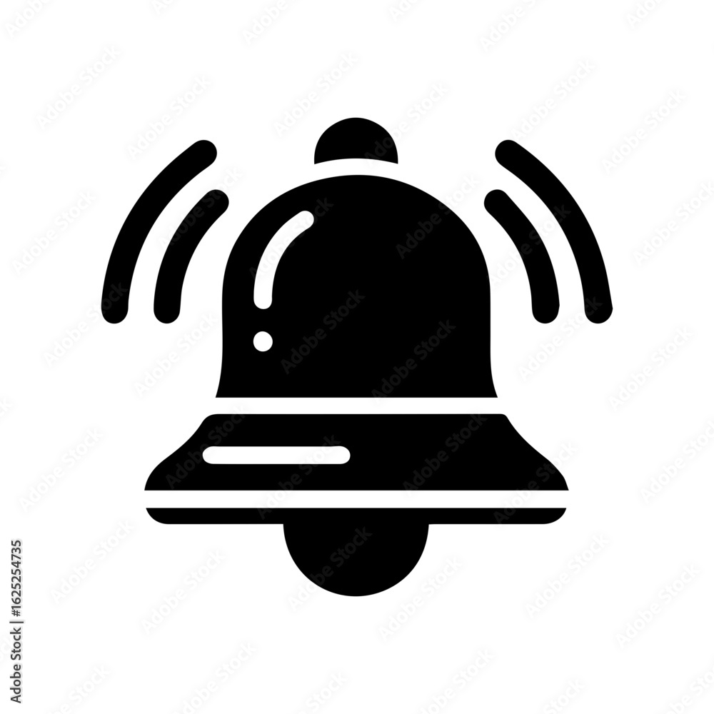 Minimalis bell notification icon Minimalis bell notification icon