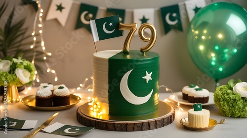 Cake for 14 August – 79th Independence Day Celebration,