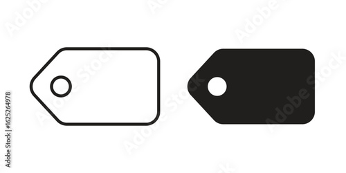 Tags icon vector design element logo template