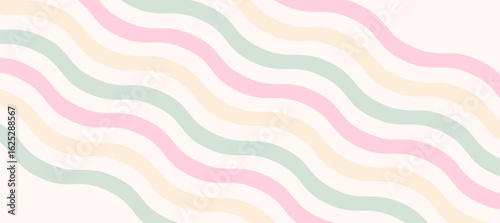 Striped geometrical print simple vector background	