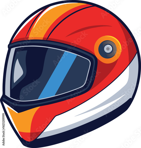 A rider helmet, helmet on transparent background