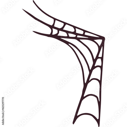 vector illustration of an ancient greek letter