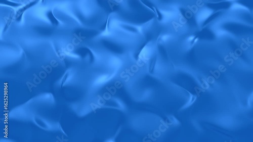 Fondo abstracto de superficie de agua azul en movimiento lento, animación en bucle de ondas suaves y relajantes con reflejos de luz, ideal para presentaciones o fondos de pantalla