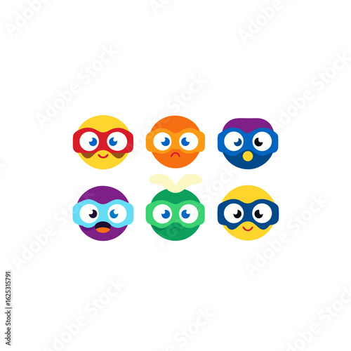  different swimming goggle set   