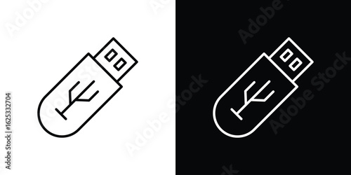 USB icon symbol template for graphic and web design collection logo vector illustration