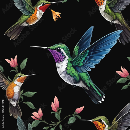 Hummingbird Vector Design