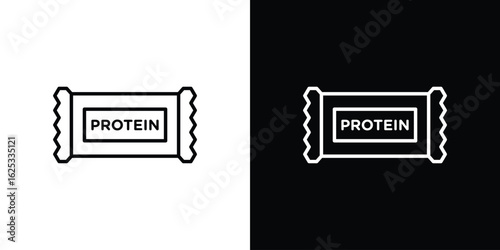 Protein bar icon symbol template for graphic and web design collection logo vector illustration