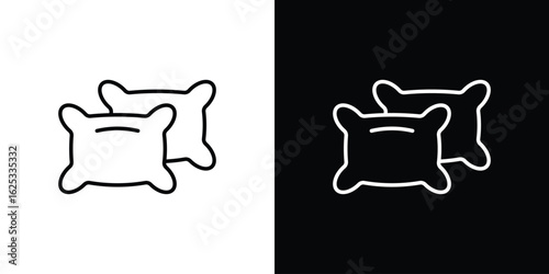 Pillow icon symbol template for graphic and web design collection logo vector illustration
