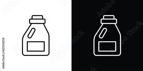 liquid detergent icon symbol template for graphic and web design collection logo vector illustration