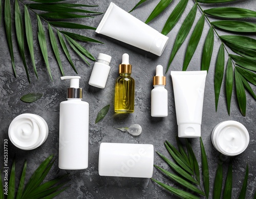 Flat Lay of Eco-Friendly Beauty Essentials