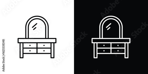 Dresser icon symbol template for graphic and web design collection logo vector illustration