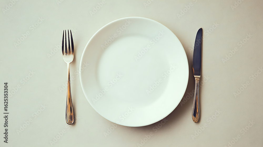 plate and cutlery plate and cutlery