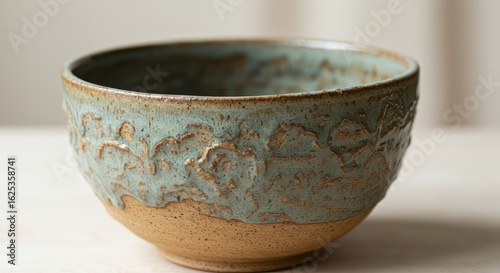Wallpaper Mural Elegant handcrafted ceramic bowl with rustic charm adds warmth to any kitchen or dining space today Torontodigital.ca