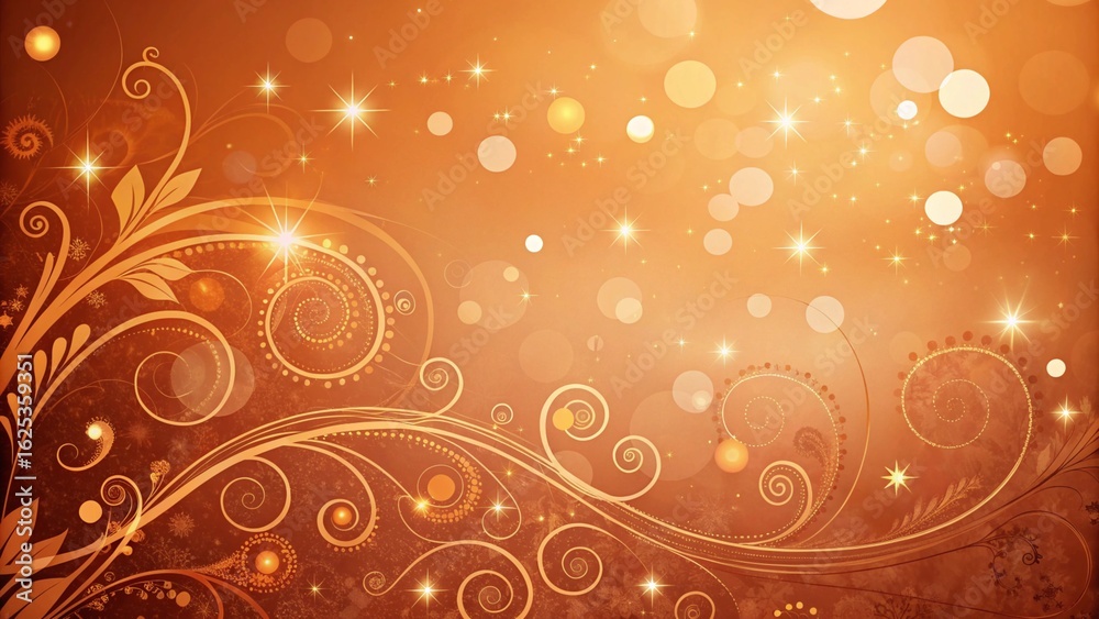 golden floral background golden floral background