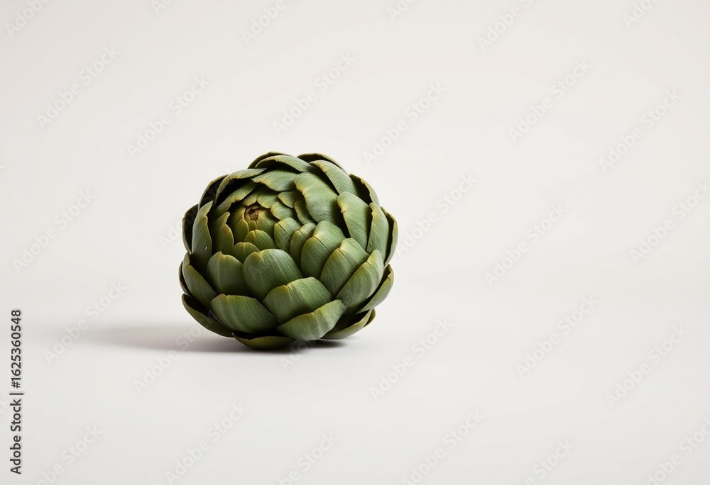 Fototapeta premium Minimalist artichoke shot