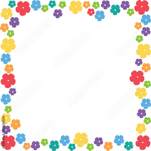 photocall flowers frame 2