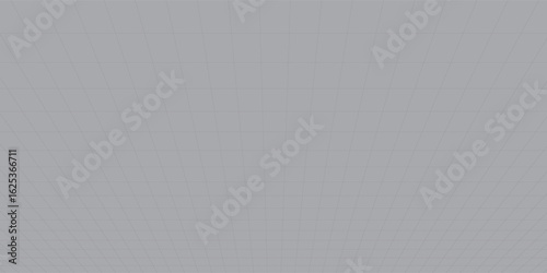 Simple and clean gray grid pattern on a solid background. This perspective grid, with lines receding into the distance, suggests a digital space, architectural blueprint