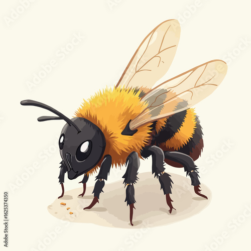 very cool honey bee design