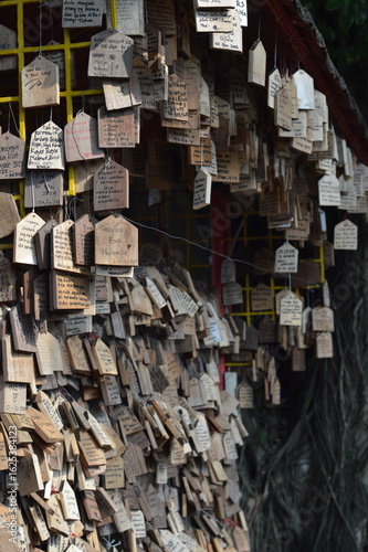 wall of hope in a public place