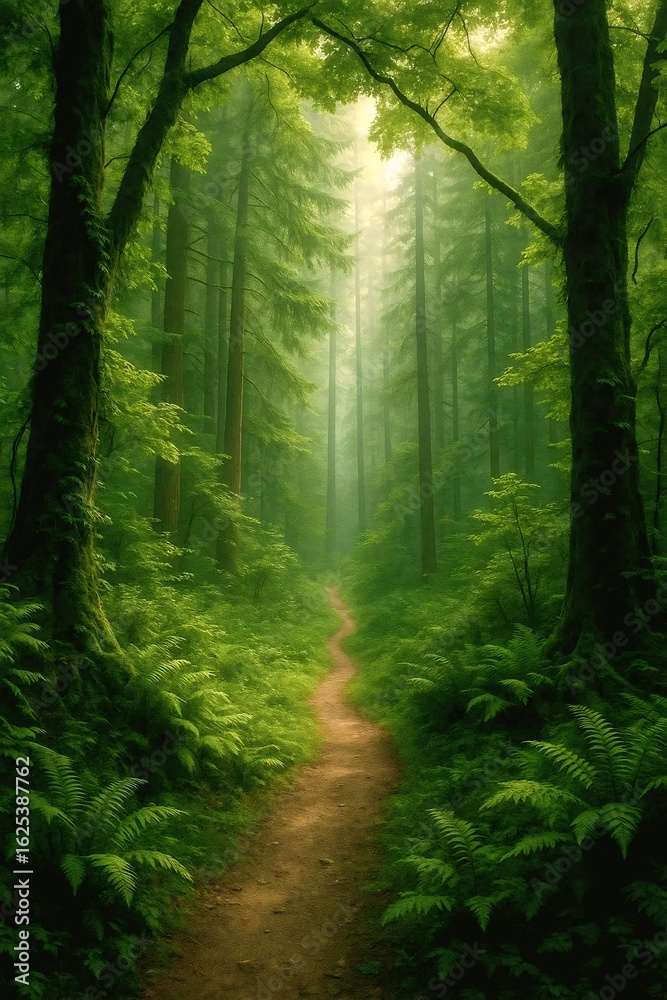 Fototapeta premium morning in the forest