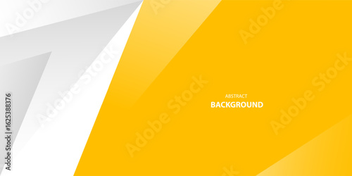 Abstract background yellow and white arrow speed with technology concept for template, poster, wallpaper, flyer design. Vector illustration	