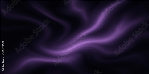 Purple silk wave texture with glowing smooth folds and abstract motion