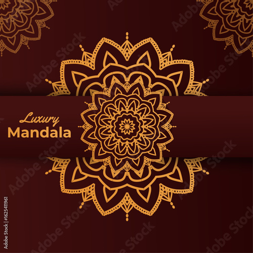 Intricate Mandala Design – Geometric Floral Pattern for Meditation and Art Projects