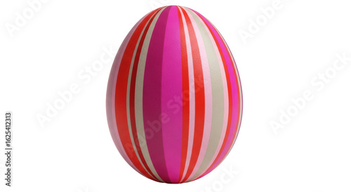 Isolated Striped Easter Egg Free Download Isolated Striped Easter Egg - GFXLoad