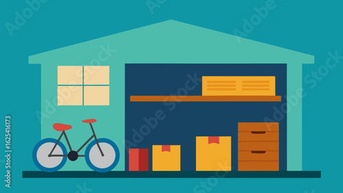 bicycle parking garage