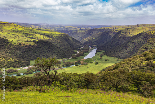 landscape of dhofar region of oman
