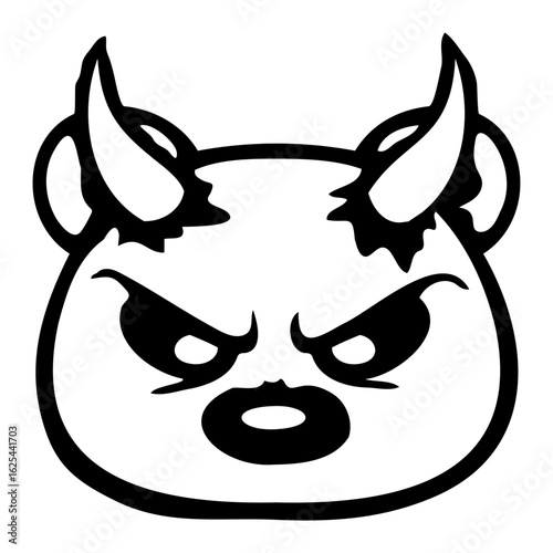 Bear Teddy Devil Hell Satan Evil Purgatory Naughty