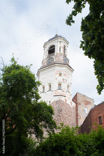 The Clock Tower is a landmark of Vyborg city.