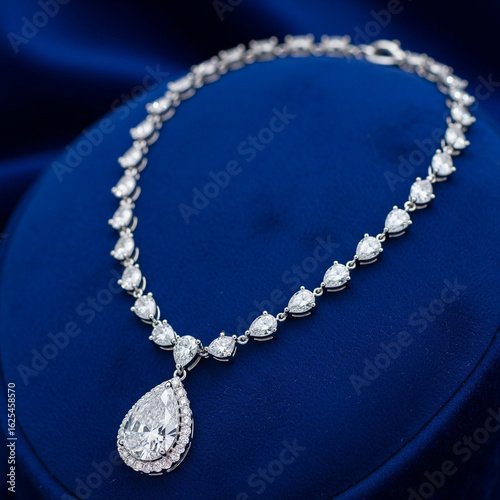 Halskette mit Diamanten