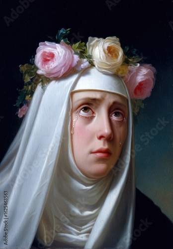 Santa Rosa devotion: sacred life, holy vow, divine mission, humble prayer, saintly virtue, spiritual strength, blessed path, faithful heart, pure soul, heavenly grace, noble cause, peaceful calling