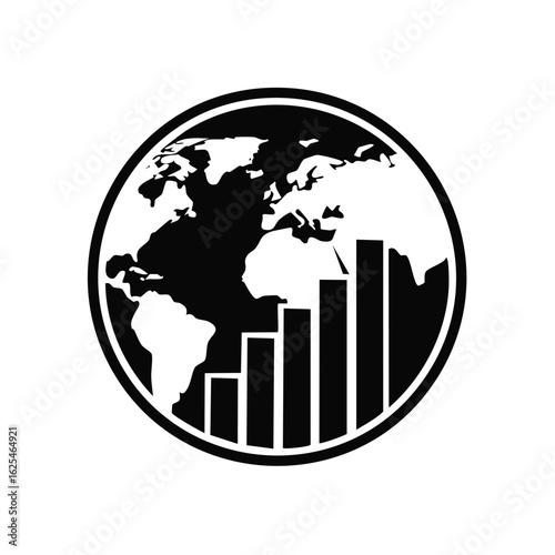 Global Growth Chart Icon