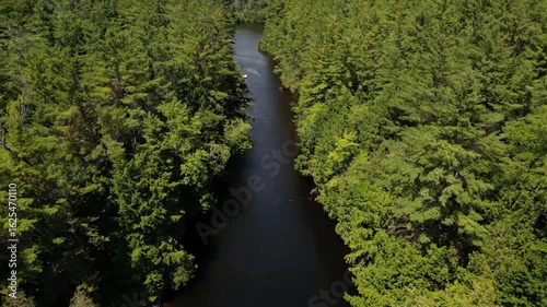 Cinematic Aerial Drone Footage of Muskoka, Ontario (Huckleberry Rock, Lakes, Forest Trails and Wilsons Falls)